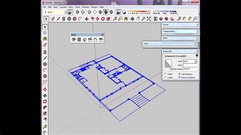 sketchup import dwg.
